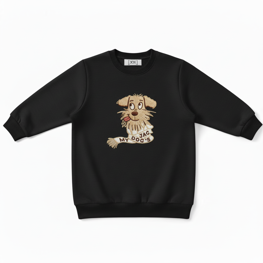 Funny Dog Quote Crewneck Premium  C1006