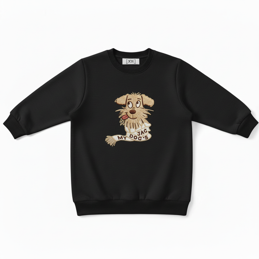 Funny Dog Quote Crewneck Premium  C1006