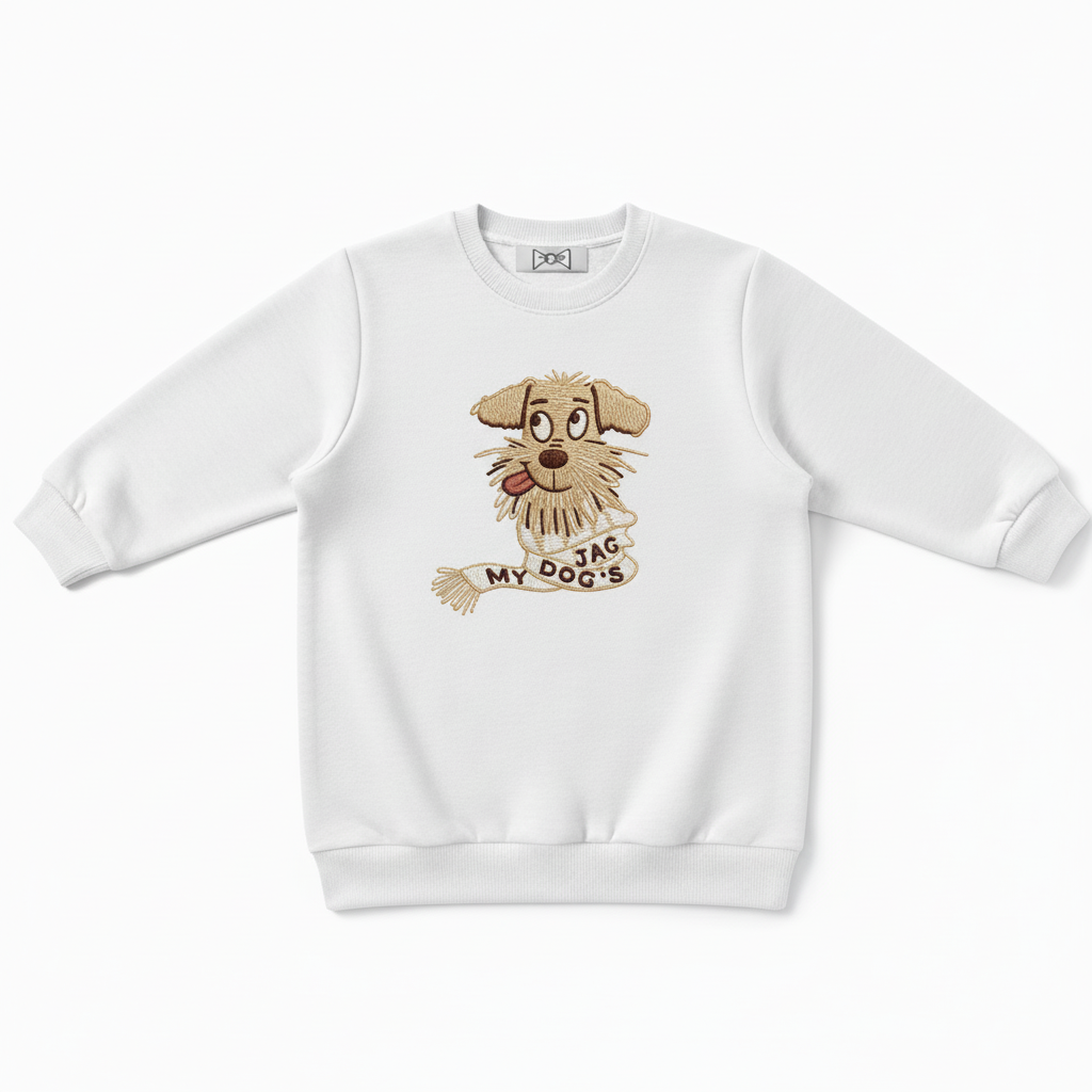 Funny Dog Quote Crewneck Premium  C1006