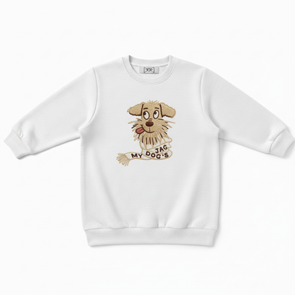 Funny Dog Quote Crewneck Premium  C1006