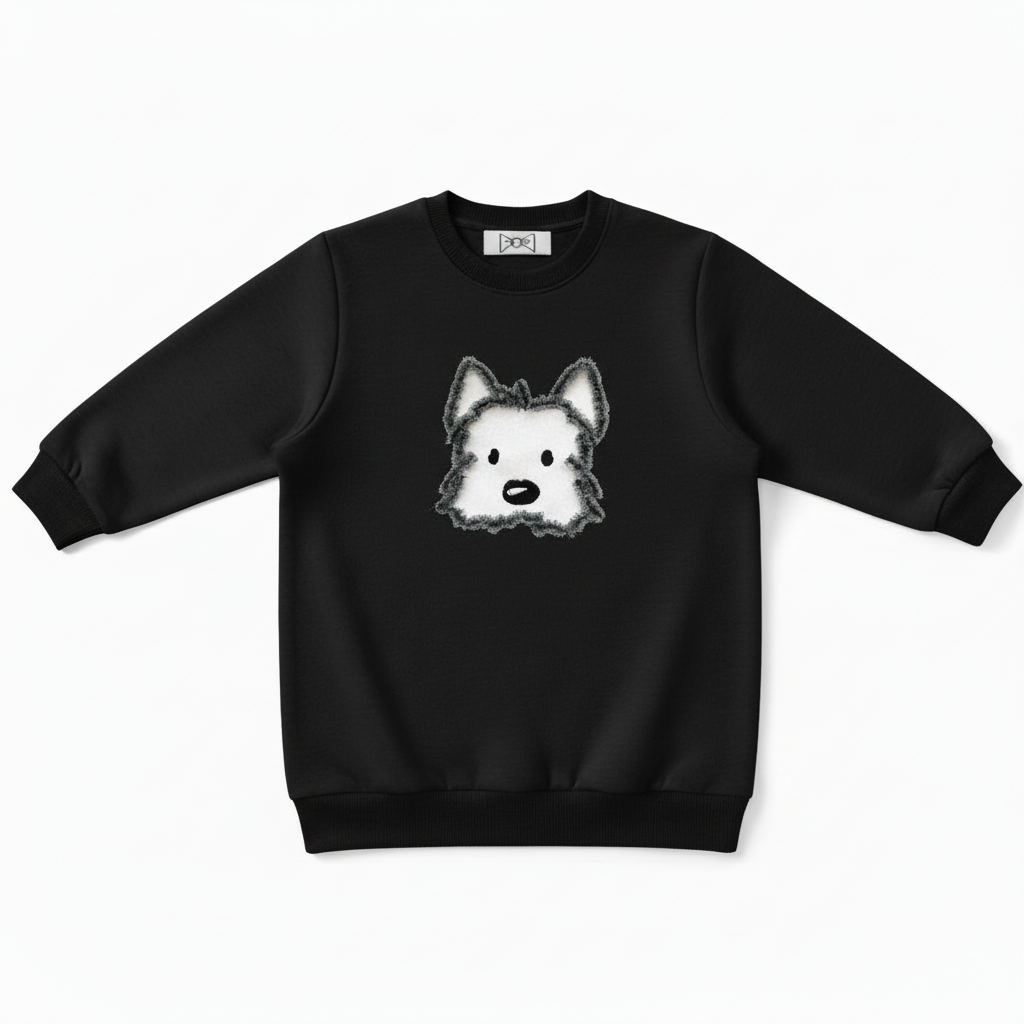 Adorable Puppy Face Dog Lover Crewneck C1013