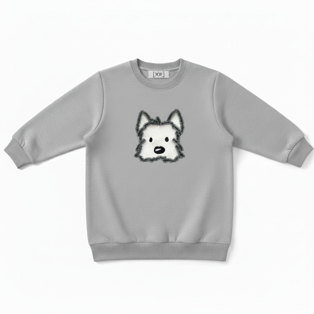 Adorable Puppy Face Dog Lover Crewneck C1013