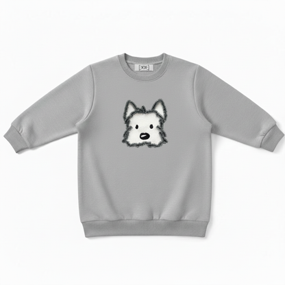Adorable Puppy Face Dog Lover Crewneck C1013