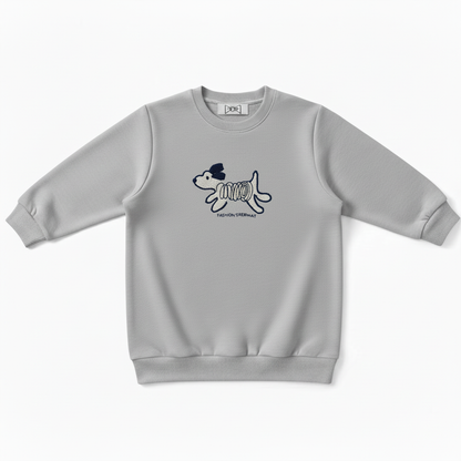 Fashion Dachshund Sketch Graphic Crewneck C1016