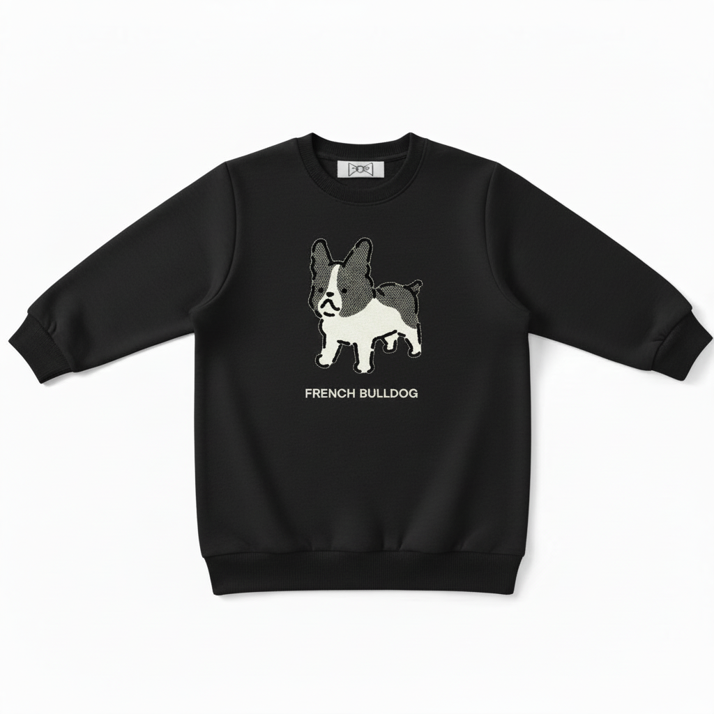 French Bulldog Graphic Dog Lover Crewneck C1018