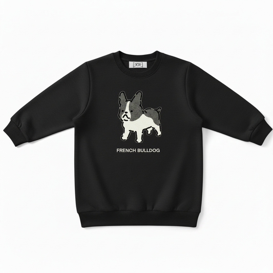 French Bulldog Graphic Dog Lover Crewneck C1018