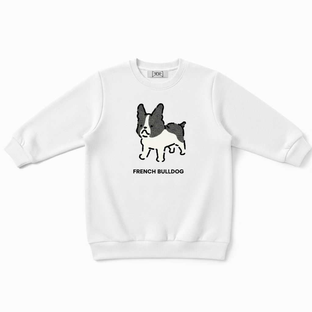 French Bulldog Graphic Dog Lover Crewneck C1018