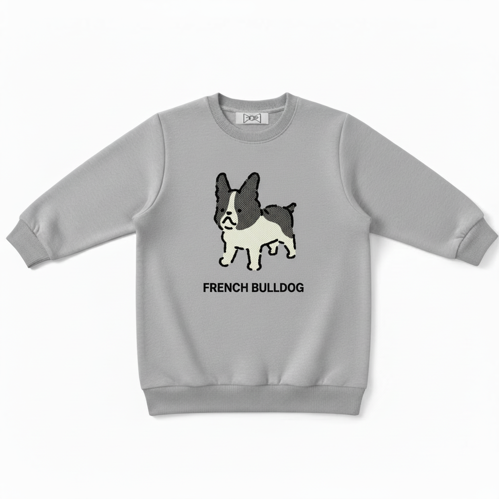 French Bulldog Graphic Dog Lover Crewneck C1018