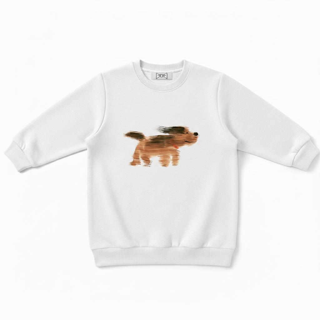 Yorkshire Terrier Landscape Art Graphic Pet Crewneck C1022