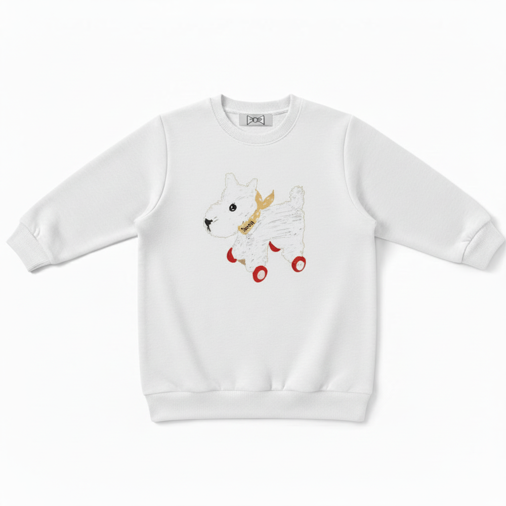 Adorable Westie Dog Graphic Pet Crewneck C1028