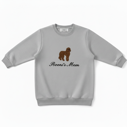 Rooni's Moon Brown Poodle Pet Crewneck C1029