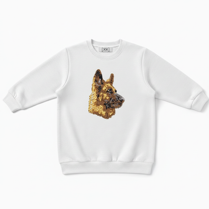 German Shepherd Dog Portrait Gift Idea Crewneck C1035