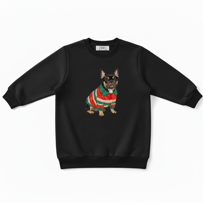 French Bulldog Christmas Sweater Holiday Graphic Crewneck C1039