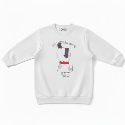 Mister Vibe Playing Cute Dog Lover Gift Crewneck C1046