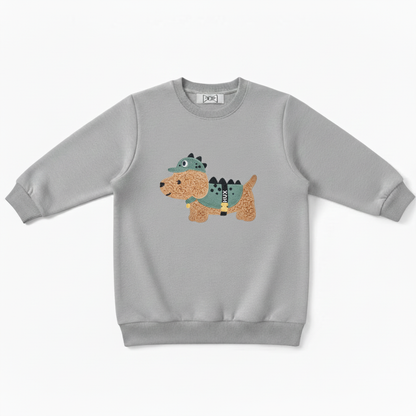 Cute Hux Puppy Military Outfit Pet Crewneck C1049