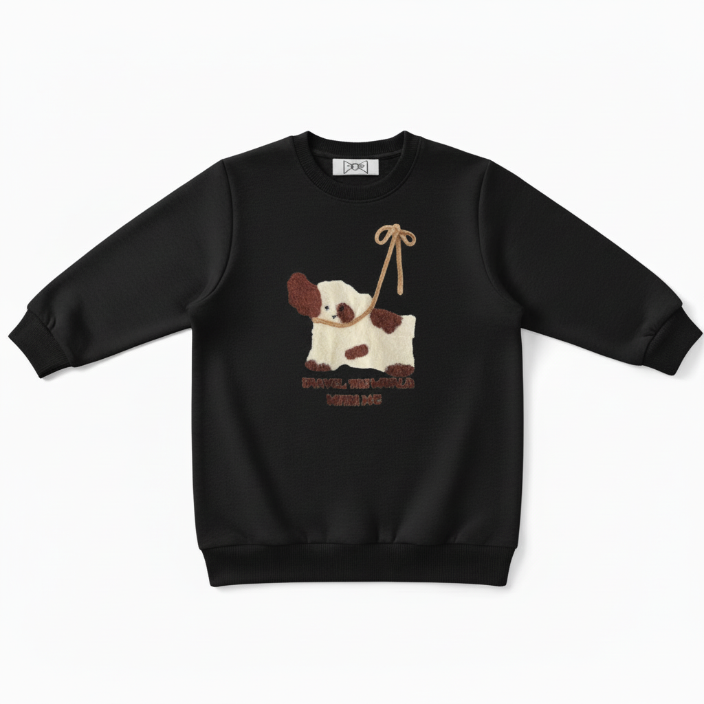 Explore The World With Me Dog Crewneck C1056