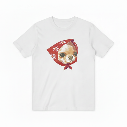 Whimsical Chihuahua Graphic Tee T4017