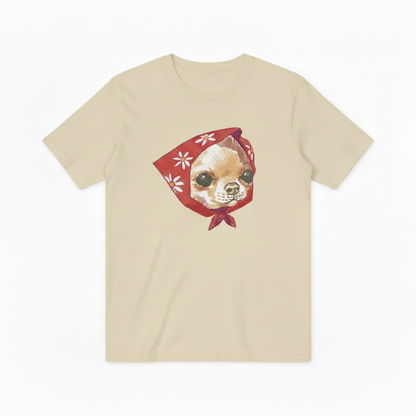 Whimsical Chihuahua Graphic Tee T4017