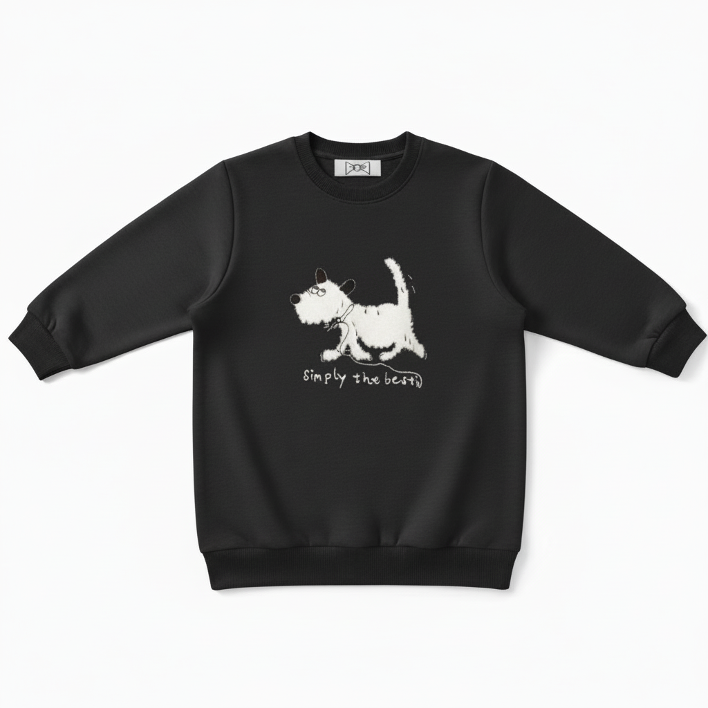 Simply The Best Walking Dog Pet Crewneck C1057