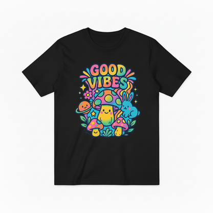Colorful Psychedelic Graphic T-Shirt T4022