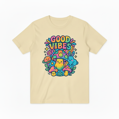Colorful Psychedelic Graphic T-Shirt T4022