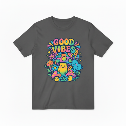 Colorful Psychedelic Graphic T-Shirt T4022