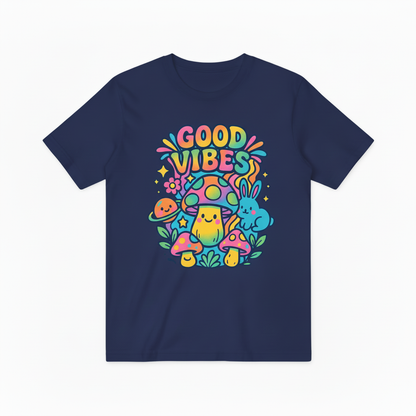 Colorful Psychedelic Graphic T-Shirt T4022