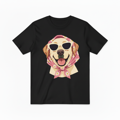 Funny Sunglasses Dog Graphic Tee T4024