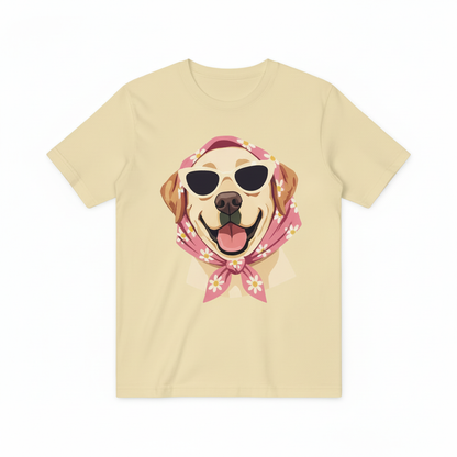 Funny Sunglasses Dog Graphic Tee T4024