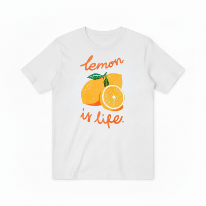 Citrus Lemon Life Graphic Tee - Fruit Lover T-Shirt T4047