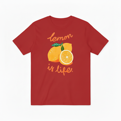 Citrus Lemon Life Graphic Tee - Fruit Lover T-Shirt T4047