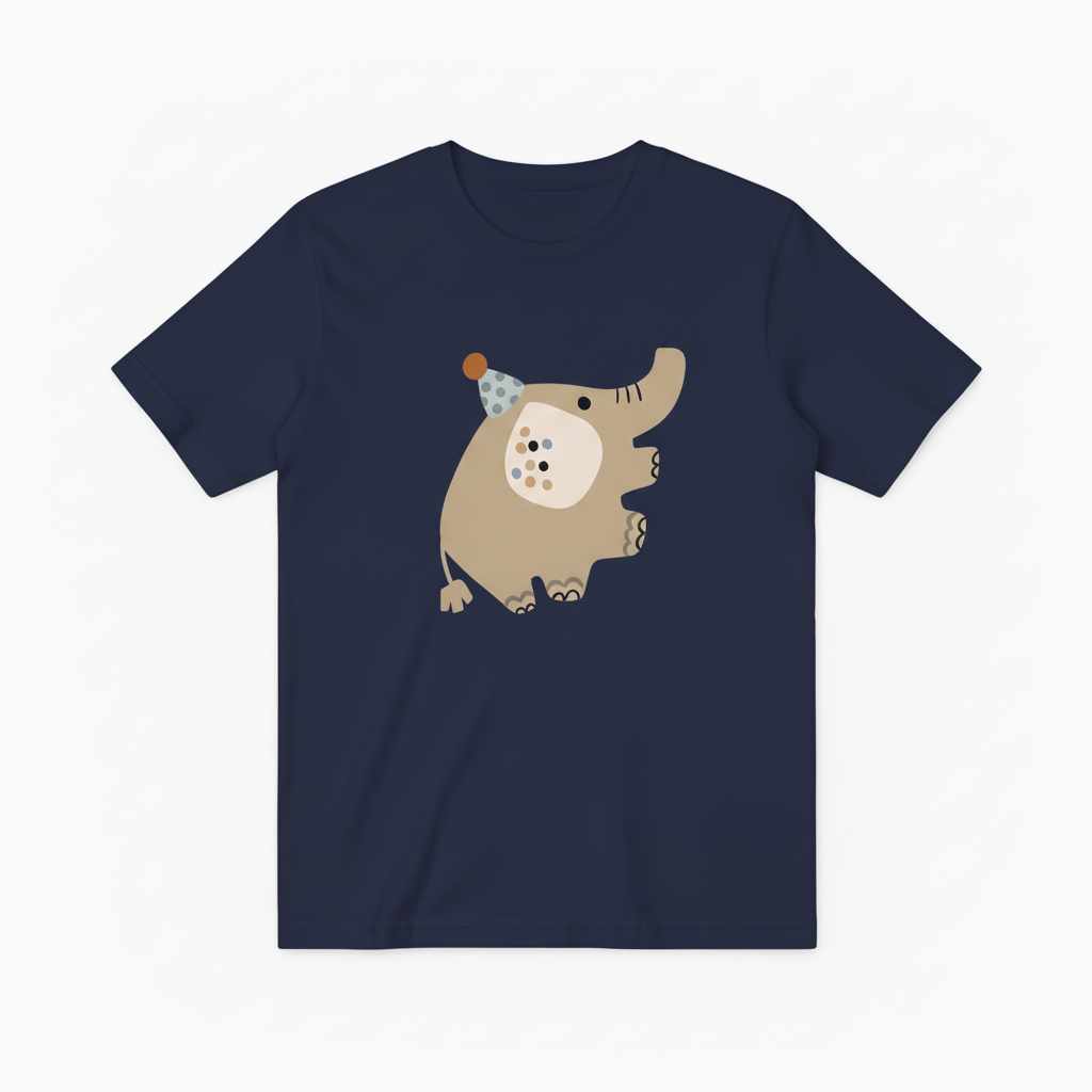 Cute Elephant Party Animal Lover Gift T-Shirt T6004