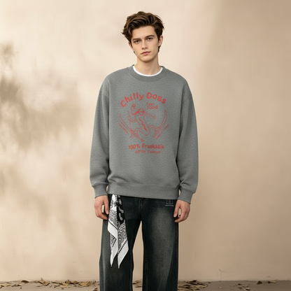 Chilly Dogs Ski Aspen Vintage Crewneck C1129