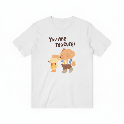 Sweet Dog Friendship Quote Funny Graphic T-Shirt T6005