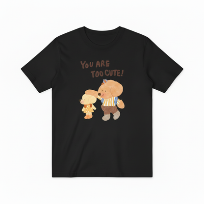 Sweet Dog Friendship Quote Funny Graphic T-Shirt T6005