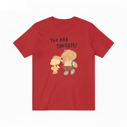 Sweet Dog Friendship Quote Funny Graphic T-Shirt T6005