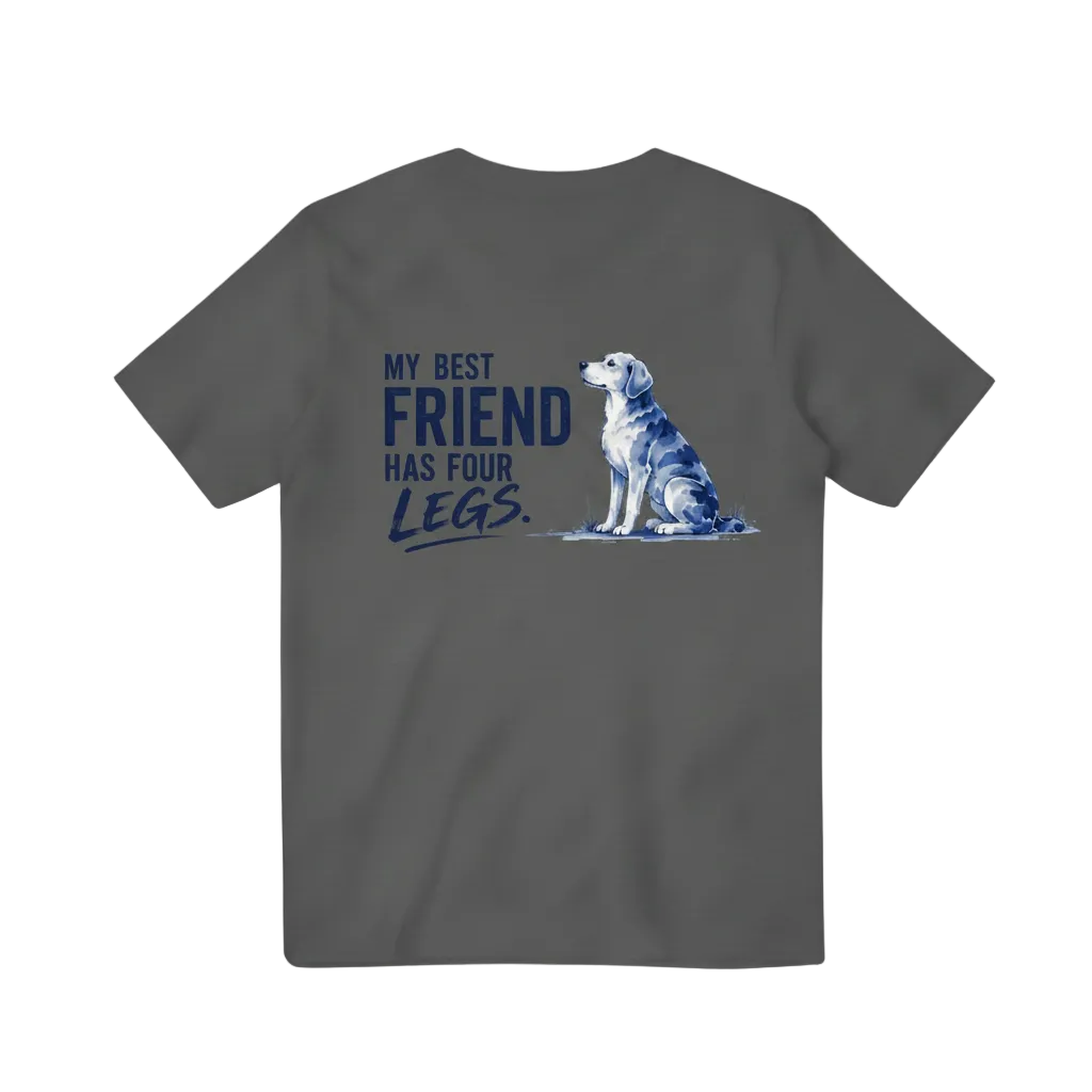 My Best Friend Has Four Legs Dog Graphic Tee
