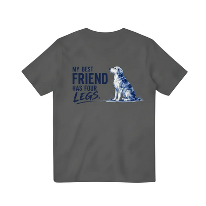 My Best Friend Has Four Legs Dog Graphic Tee