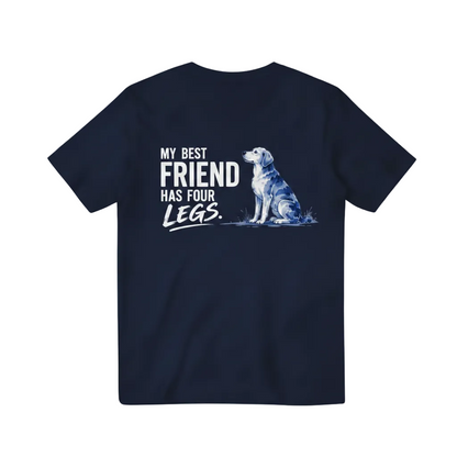 My Best Friend Has Four Legs Dog Graphic Tee
