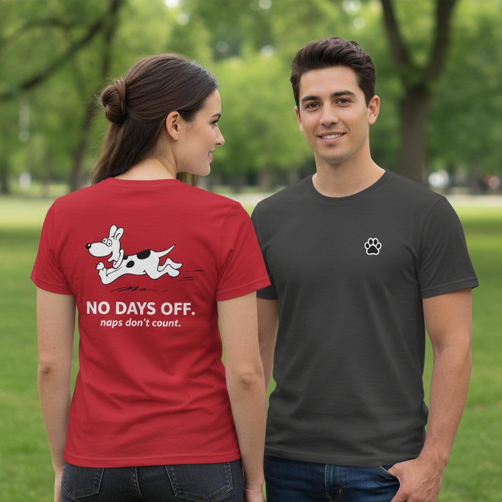 No Days Off. Naps Don't Count. Tee