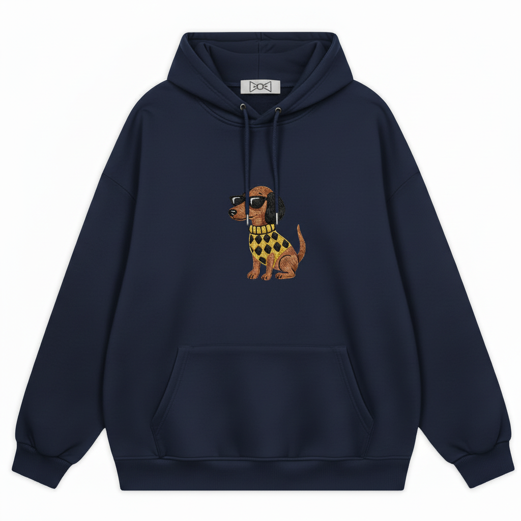 Cool Dog Graphic Hoodie Funny Animal Lover Gift H3000