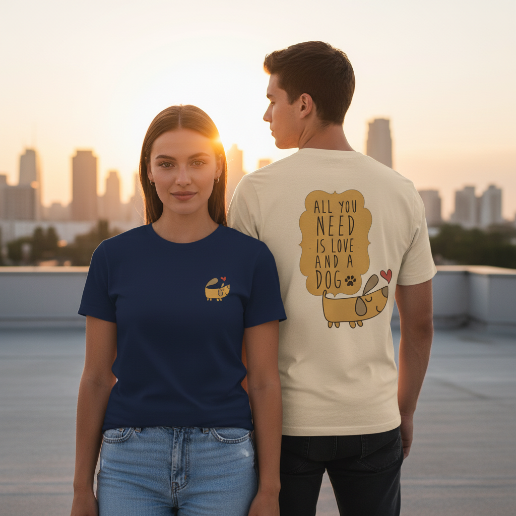Love and a Dog Tee