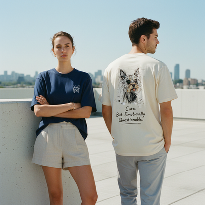 Cute But Emotionally Questionable Tee