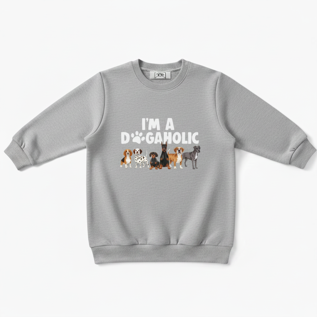 I'm A Dogaholic Multi Breed Crewneck C1105