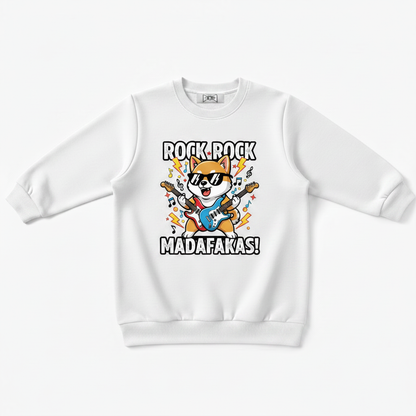 Rock Rock Madafakas Shiba Guitar Crewneck C1117
