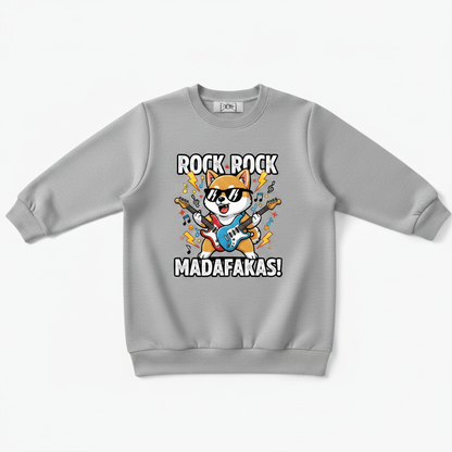 Rock Rock Madafakas Shiba Guitar Crewneck C1117