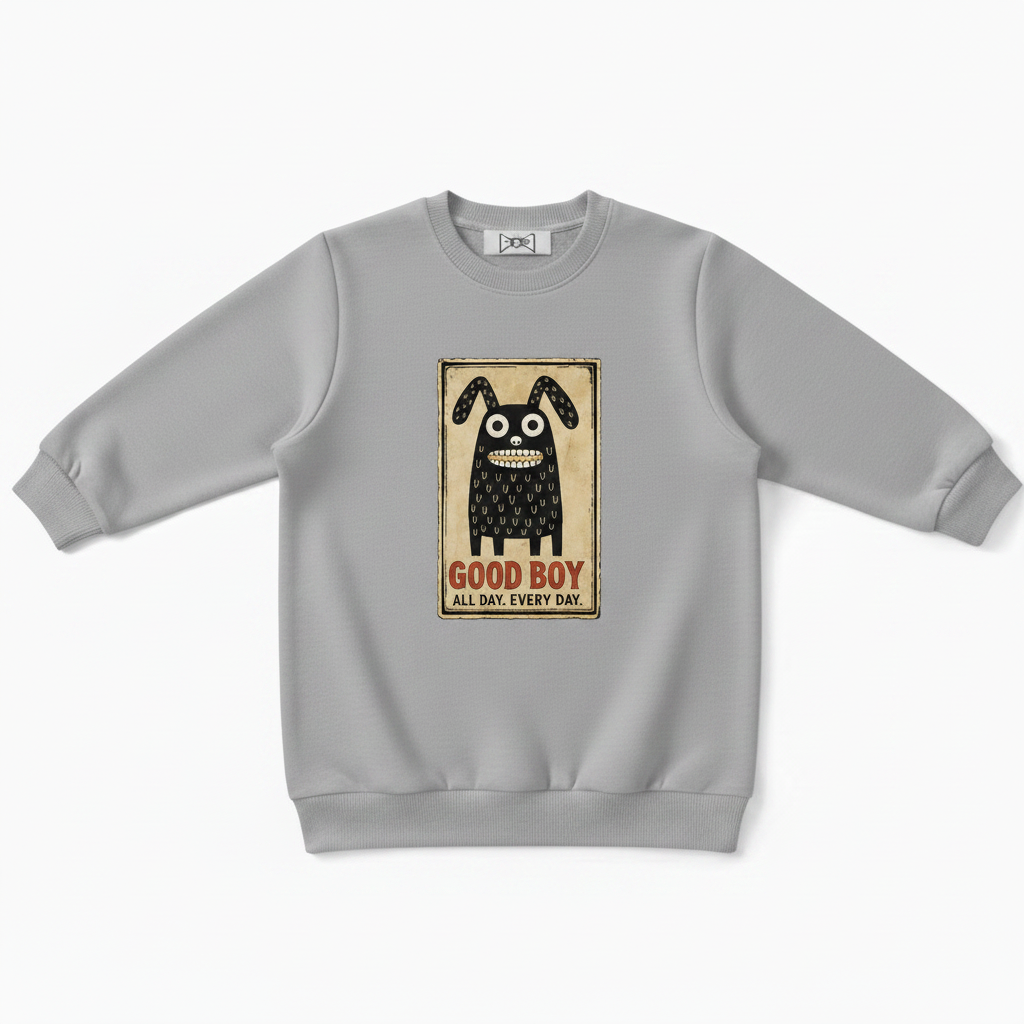 Good Boy All Day Vintage Crewneck C1124