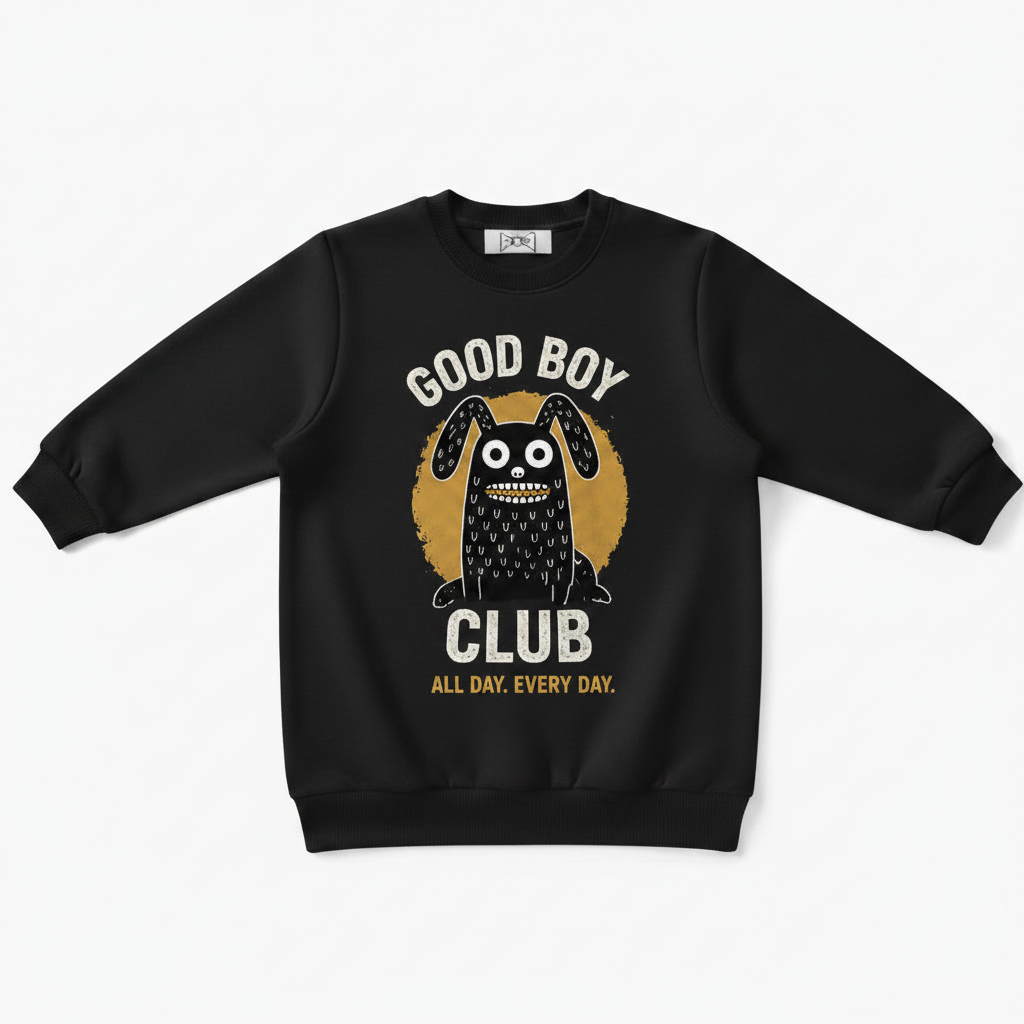 Good Boy Club All Day Crewneck C1125