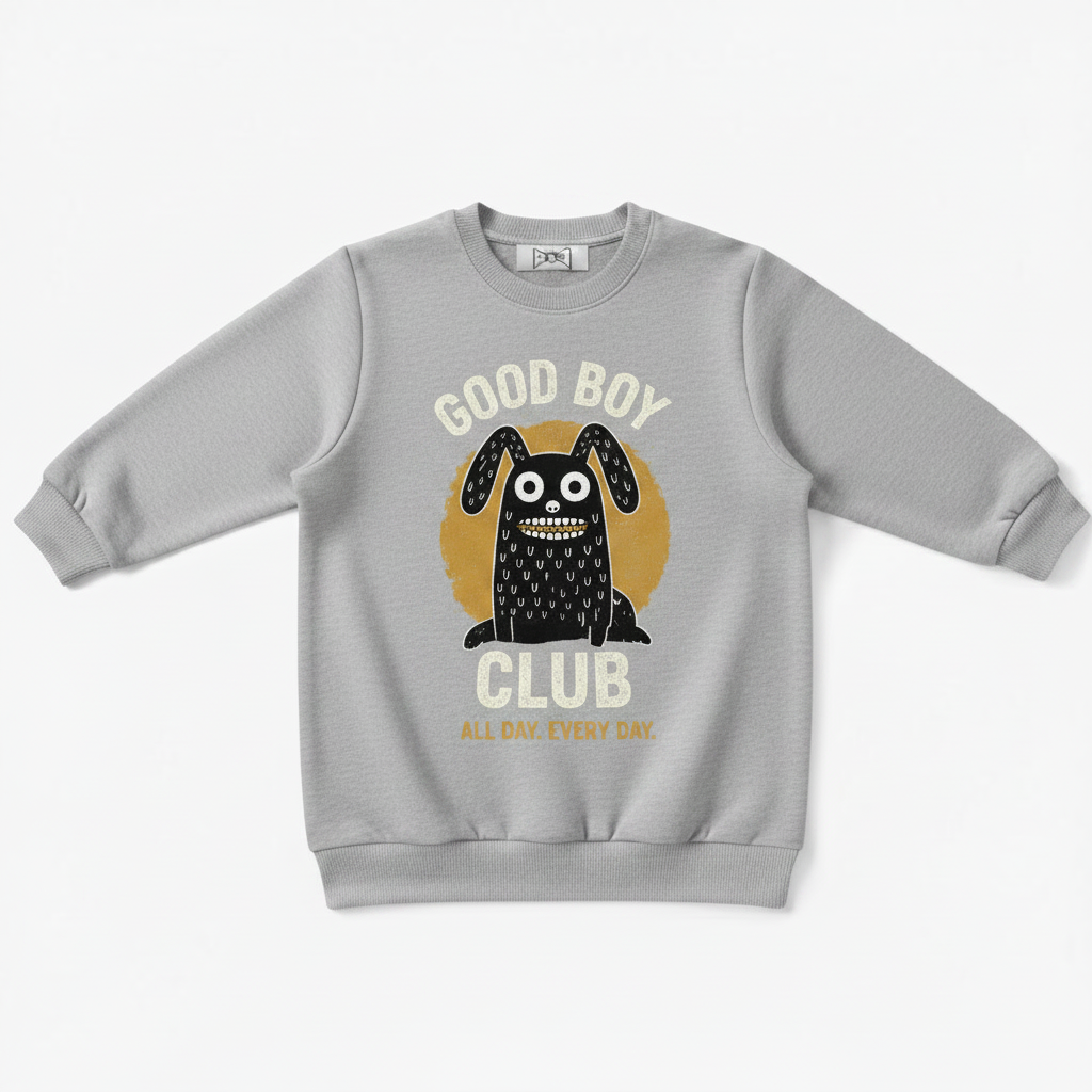 Good Boy Club All Day Crewneck C1125