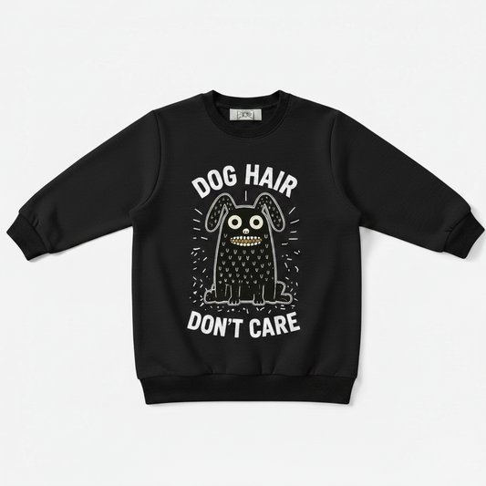 Dog Hair Don't Care Doodle Crewneck C1127
